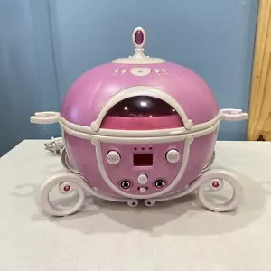 Disney Sing Along Cinderella CD Boom Box - Pink - No Microphone - Tested - Picture 1 of 12