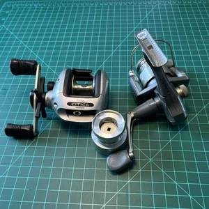 Shimano Bantam Citica Baitcaster and Sahara 1000F Spinning Reels - Picture 1 of 10