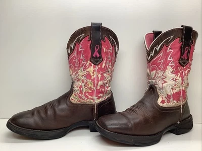 BOTAS VAQUERAS DURANGO REBEL PUNTA CUADRADA MARRÓN OSCURO MUJER TALLA 8 M Foto 1 de 4