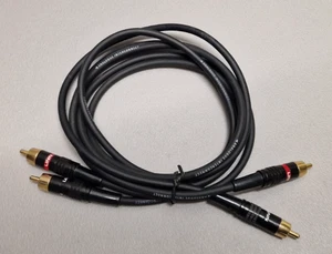 Linn Black RCA Analogue Interconnects 1.2m - Picture 1 of 5