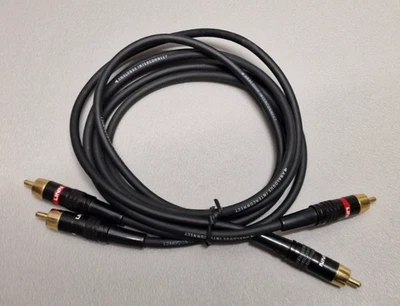 Linn Black RCA Analogue Interconnects 1.2m - Image 1 of 4