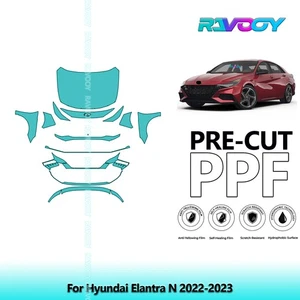 PreCut Paint Protection PPF Kit For Hyundai Elantra N 2022-2023 - Picture 1 of 7