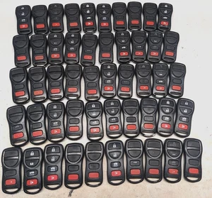 LOT OF 50 OEM INFINITI NISSAN STANDARD KEY FOB REMOTES  KBRASTU15  4  BUTTONS - Bild 1 von 4