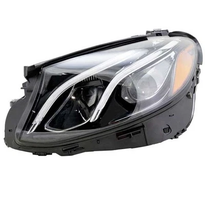 For 2018-2020 E63 AMG S Front Left Headlight Amber & Clear Plastic Q Foto 1 de 4
