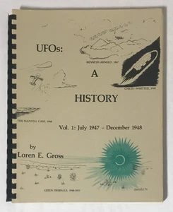 Vintage UFO's: A History Volume One July 1947 - Dec. 1947 - By Loren Gross 1983 - Picture 1 of 7
