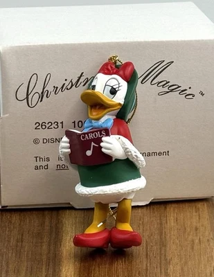 Disney Daisy Duck Ornament Christmas Magic with Box 26231 106 Grolier - Image 1 of 4