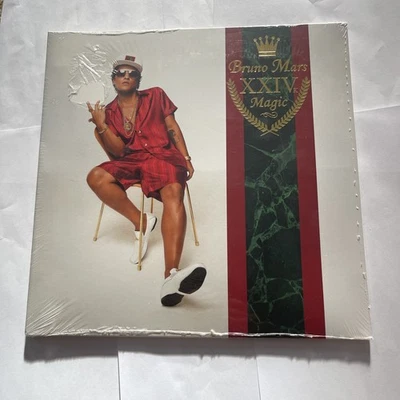 BRUNO MARS –XXIVK Magic - 2016 (NM) LP - (Gold Ltd. Ed) - Atlantic Rec (A) - Image 1 of 2