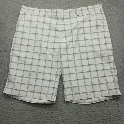 Pantalones Cortos de Golf Nike Para Hombre 42 (42.5) Rendimiento a Cuadros Elastizados Ligeros Foto 1 de 4