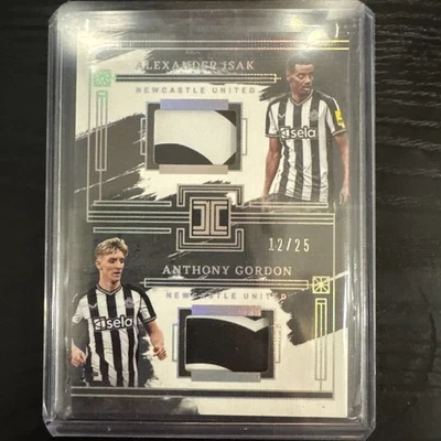 2023-24 Alexander Isak Anthony Gordon Dual Relic /25 - Image 1 of 2