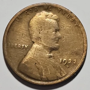 1922-D Lincoln Wheat Cent Penny ~ Readable Date (A171) - Picture 1 of 2