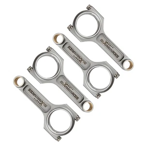 Bielas Bielle I-beam Connecting Rods ARP Bolts For Acura RSX 2.0L 02-04,K20A2 - Picture 1 of 17