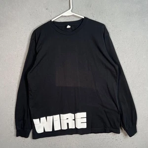 T-shirt manica lunga HBO The Wire TV Show taglia media nera uomo - Foto 1 di 11