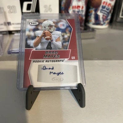 2019 Sage Hit Premier Draft - Rookie Autographs Brad Mayes #A8 (AU, RC) - Image 1 of 2