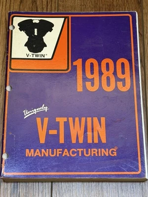 Harley-Davidson V Twin Manufacturing Catalog 1989 Foto 1 de 4