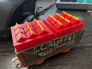 TOMY Thomas & Friends Trackmaster "Comida Rápida" Personalizado Impreso en 3D Camión Carga - Imagen 1 de 2