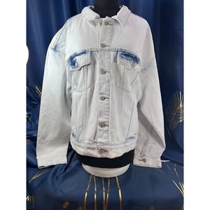 NWT Men's Denim Jacket Size XL by Arizona Jean Company 100% Cotton - Picture 1 of 8