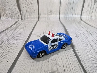 De colección Maisto MC Juguetes Porsche 959 Policía Super Coche Patrulla de Carreteras Azul y Blanco Foto 1 de 4