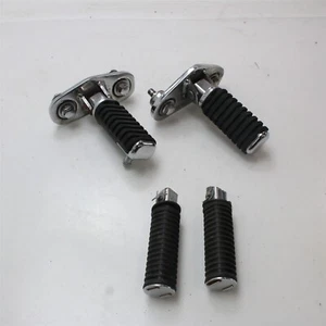 1998-2003 Honda Shadow ACE VT750CDC Drievr & Passenger Footpeg Set Left Right - Picture 1 of 10