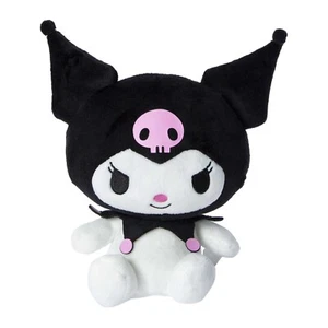 *NUEVO* Peluche Sanrio Hello Kitty and Friends Kuromi 9" con Pin - Imagen 1 de 9