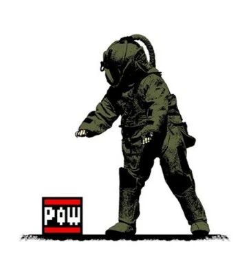 Bot stencil Pow Squad (Main EditionRare 2014 not martin whatson Not Kaws  - Image 1 of 4