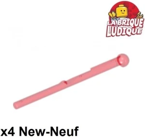 LEGO 4x BAR 8L BAR Stem Padded Ball Zapper Spring Shooter Trans Red 15303 - Picture 1 of 1