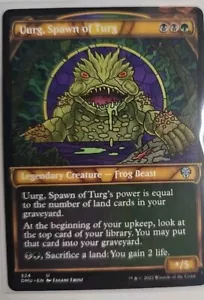 MTG Magic The Gathering Card Uurg, Spawn of Turg Legendary Creature Frog Beast - Picture 1 of 2