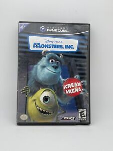 Monsters, Inc. Scream Arena (Nintendo GameCube, 2002) Complete w/ Manual CIB