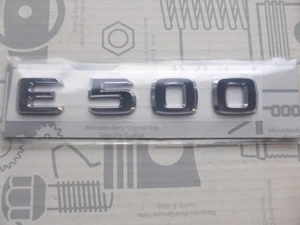 Genuine Mercedes type designation / boot badge for W124 E500 NOS! - Picture 1 of 1