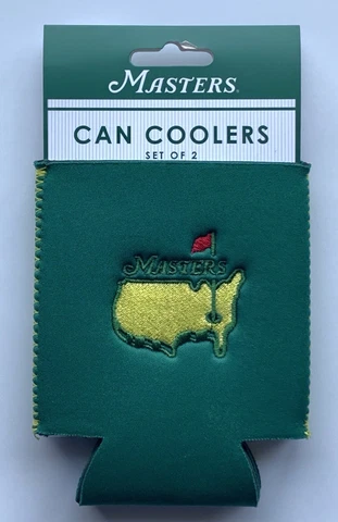 Masters golf coozies can coolers green pga augusta national new Cover