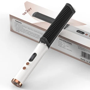 Hair Straightener Comb Hair Straightener Brush Straightening Comb - Picture 1 of 17
