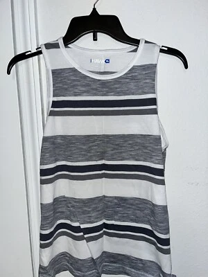 Hawk Майка для мальчиков большой многоцветный в полоску обычный крой пуловер без рукавов - Изображение 1 из 4