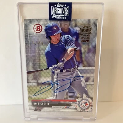 bo bichette archives autograph - Image 1 of 2