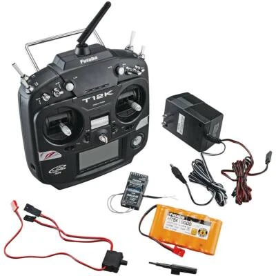 Futaba 12K A 14Ch T-FHSS/S-FHSS Radio Airplane Transmitter / R3008SB Receiver - Image 1 of 4