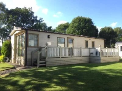 Static Caravan Abi St David DG/CH for sale on site at Riverview holiday park. - Image 1 of 4