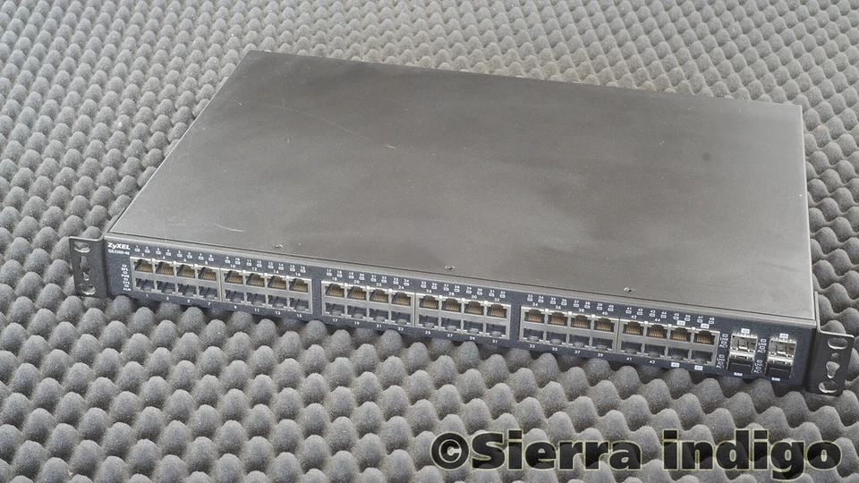 ZyXEL GS2200-48 48-Port Gigabit Switch with Rack Mount Brackets - Image 1 of 1