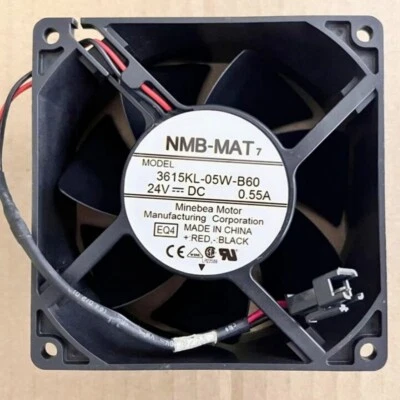 1PCS NEW NMB-MAT 3615KL-05W-B60 inverter cooling fan 24V 0.55A 92*92*38MM  - Image 1 of 2