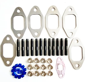 Exhaust manifold Gaskets, Stud & Nut kit for Dodge Cummins 5.9,12V 1989-1998 - Bild 1 von 7