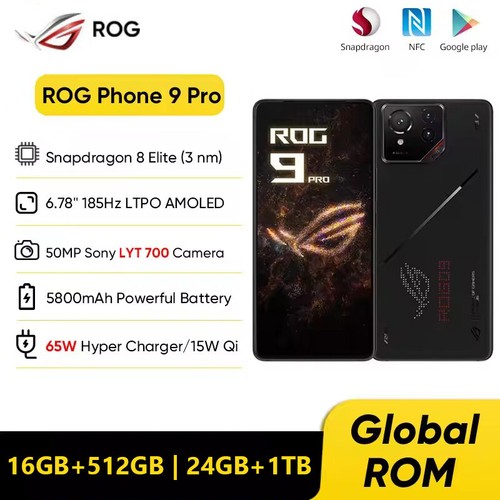 ASUS ROG Gaming Phone II - 512GB - Black (Unlocked) (Dual ASUS ROG Gaming Phone II - 512GB - Black (Unlocked) (Dual