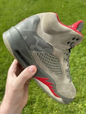 Talla 10 - Air Jordan 5 Retro Camo 2017 136027-051 Foto 1 de 4