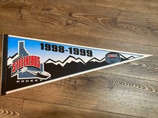Idaho Steelheads WCHL Hockey Full Size Pennant