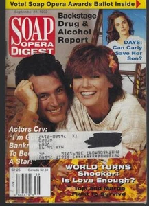 Soap Opera Digest September 29, 1992 Tom and Margo ATWT Don Diamont Forry Smith - Imagen 1 de 1