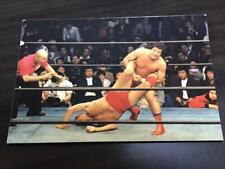 All Japan Wrestling Raw Photo Giant Baba VS Jumbo Tsuruta Limited