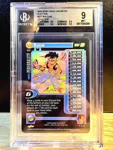 DBZ CCG DRAGON BALL Z GT MAJUUB LV3 #277 FLAT FOIL RARE BGS 9 MINT BABY SAGA 04' - Picture 1 of 2