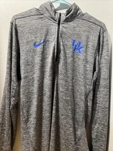 Nike - UK Kentucky Wildcat’s 3/4 Zip Long Sleeve Dri Fit (S) - Picture 1 of 12