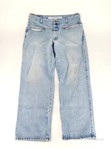 Marithe Francois Girbaud Blue Denim Mens Y2K Vintage 38x32 Baggy Skater Jeans - Picture 1 of 6