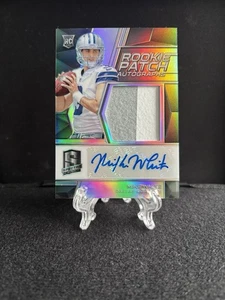 Mike White 2018 Panini Spectra #220 Rookie Patch Autograph #39/99 Cowboys - Picture 1 of 2