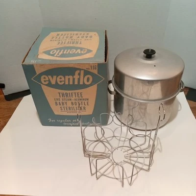 Vintage Evenflo No 116 Thriftee 8 Bottle Live Stream Baby Bottle Sterilizer  - Image 1 of 4