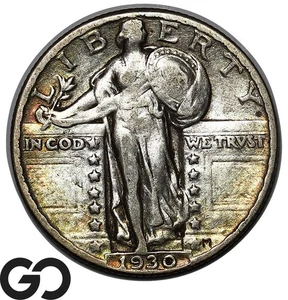 1930 Standing Liberty Quarter, Choice XF++ - Picture 1 of 3