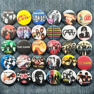 The Cars 1,5" Pinback Buttons 80er New Wave Classic Rock Retro Musik Band 30 Pins - Bild 1 von 8