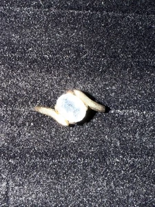 14k Solid Gold 1.55 Ct Natural Aquamarine Ring. Size 7.25 - Picture 1 of 9